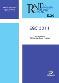 Revue des nouvelles technologies de l'information, n° E-20. EGC 2011