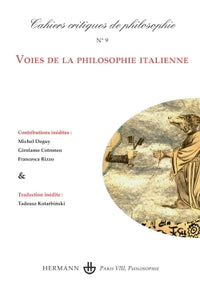 Cahiers critiques de philosophie n°9