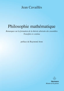 Philosophie mathématique. Troisième cycle et recherche