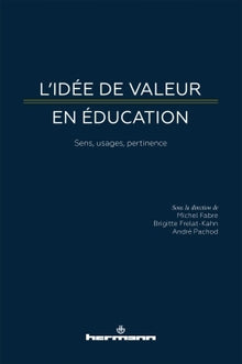 L'idée de valeur en éducation