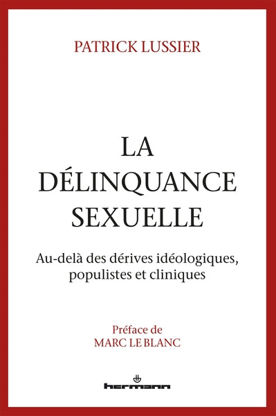 La délinquance sexuelle