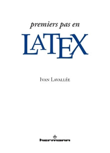 Premiers pas en LaTeX