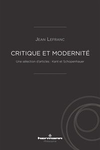 Critique et modernité