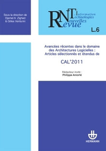 Revue des nouvelles technologies de l'information, n° L-6