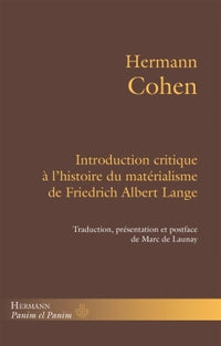 Introduction critique à L'histoire du matérialisme