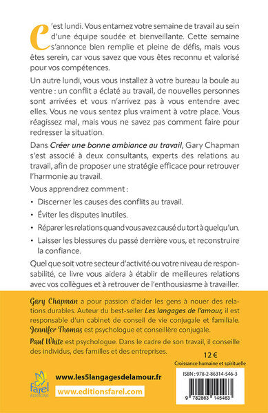 Créer une bonne ambiance au travail