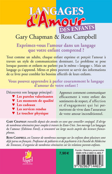Les langages d’amour des enfants