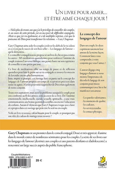 Méditations quotidiennes pour le couple