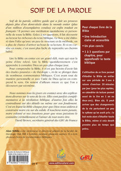 Soif de la Parole. Guide de lecture quotidienne