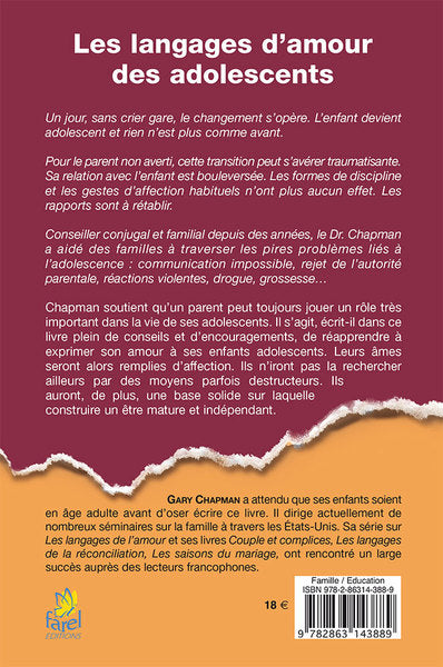Les langages d’amour des adolescents