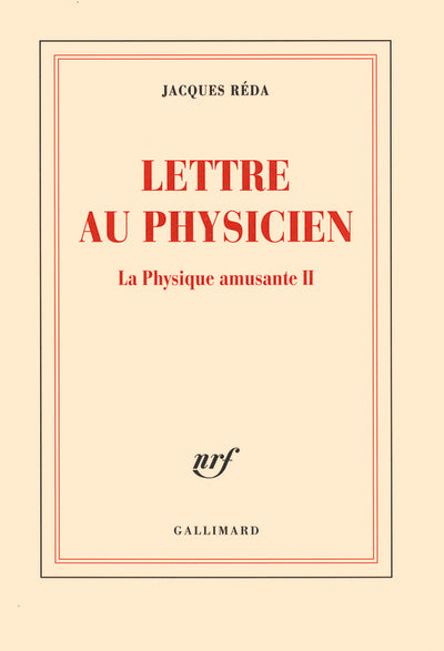 Lettre au physicien