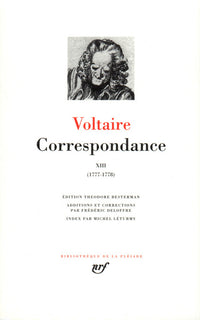 Correspondance: Juillet 1777 - Mai 1778