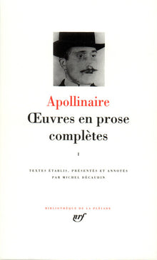 Œuvres en prose complètes