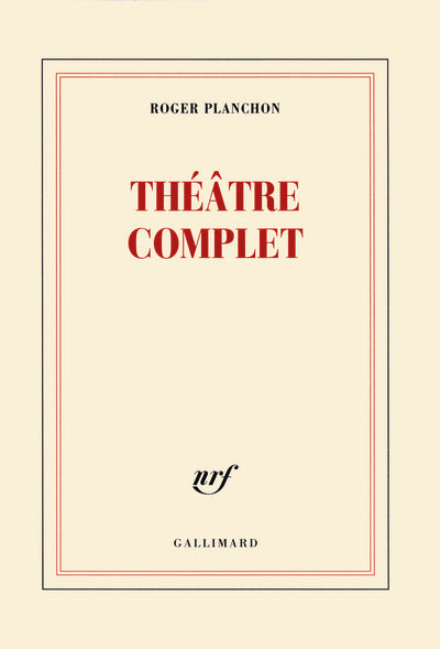 Théâtre complet