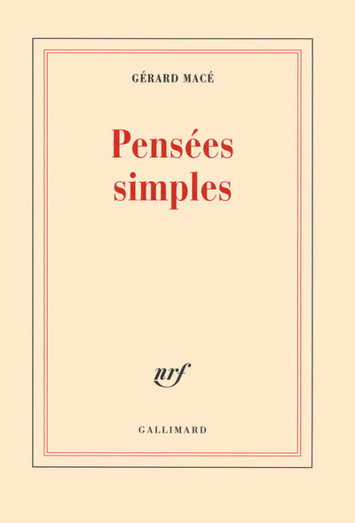 Pensées simples