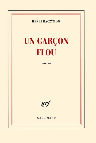 Un garçon flou