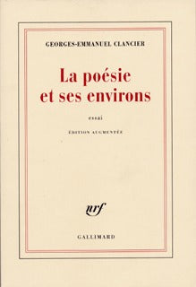 La poésie et ses environs