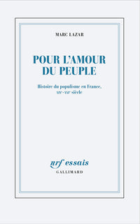 Pour l'amour du peuple