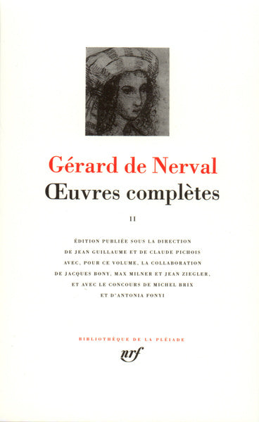 Oeuvres complètes de Gérard de Nerval - Tome II