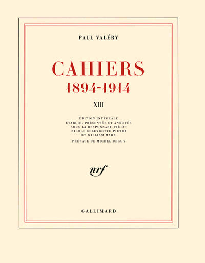 Cahiers