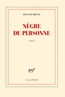 Nègre de personne