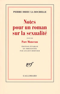 Notes pour un roman sur la sexualité/Parc Monceau