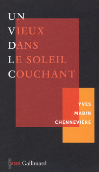 Un vieux dans le soleil couchant