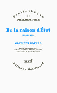 De la raison d'État