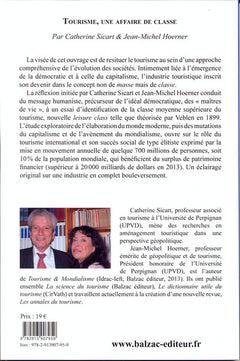 Tourisme, une affaire de classe