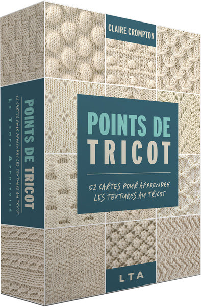 Points de tricots - 52 cartes pour apprendre les textures au tricot