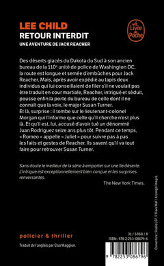 Never go back (Retour interdit)