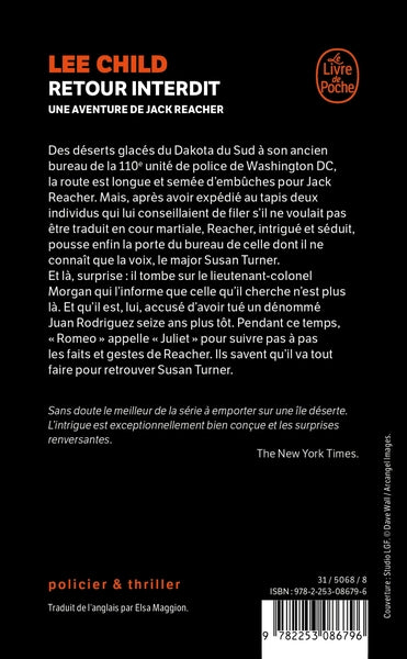 Never go back (Retour interdit)