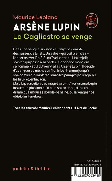 La Cagliostro se venge