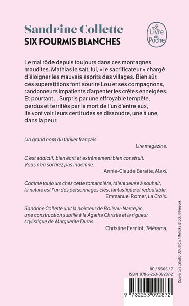 Six fourmis blanches