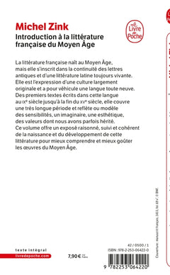 Introduction a la litterature française du moyen-age