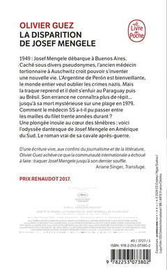 La disparition de Josef Mengele
