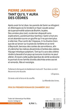 Tant qu'il y aura des cèdres