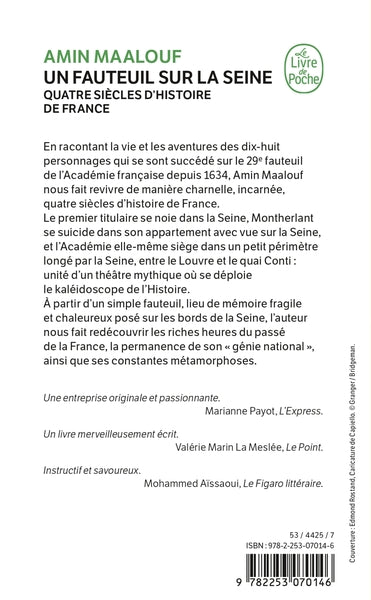 Un fauteuil sur la Seine