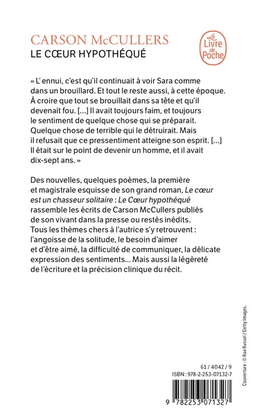 Le cœur hypothéqué