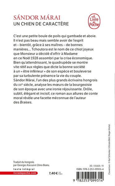 Un chien de caractère