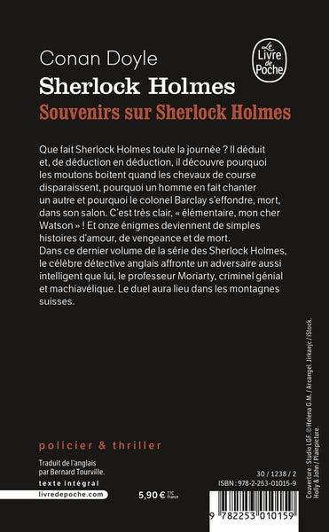souvenirs sur sherlock holmes