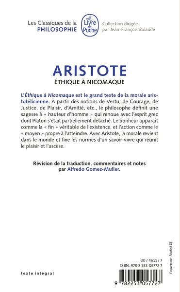 Éthique à Nicomaque