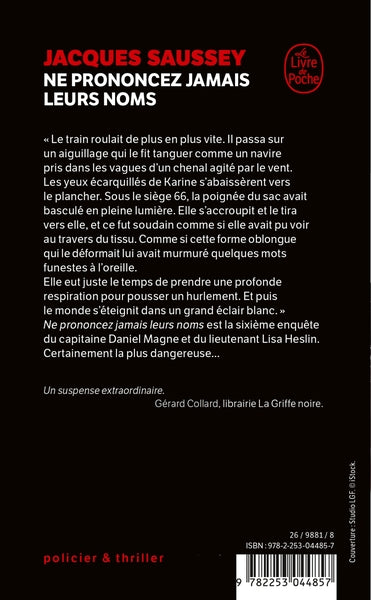 Ne prononcez jamais leurs noms