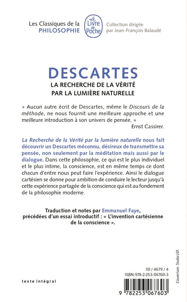 La Recherche de la vérité par la lumière naturelle