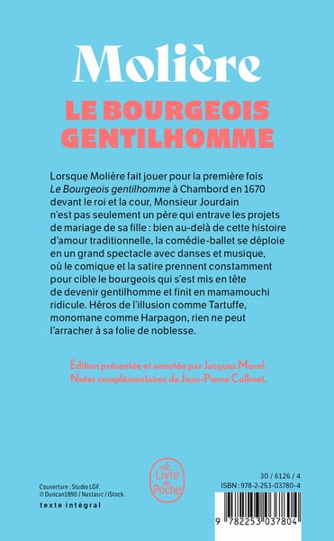 Le bourgeois gentilhomme