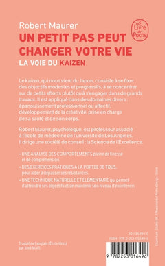 Un petit pas peut changer votre vie