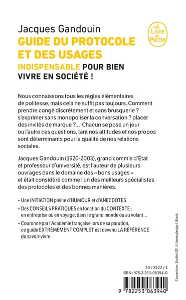 Guide du protocole et des usages