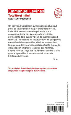 totalité et infini
