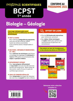 Biologie-Géologie BCPST 1re année