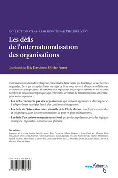 Les défis de l'internationalisation des organisations